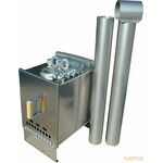 Koriks-Fiiber Kamiina kylpytynnyriin tai uima-altaaseen 25 - 60kW 25kW ulkokamina