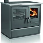 Puuliesi North ECO musta 9kW Vasenkätinen