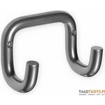 Inno Kaksoiskoukku 303 epoksimaalattu Outlet Aluminium (7 kpl)