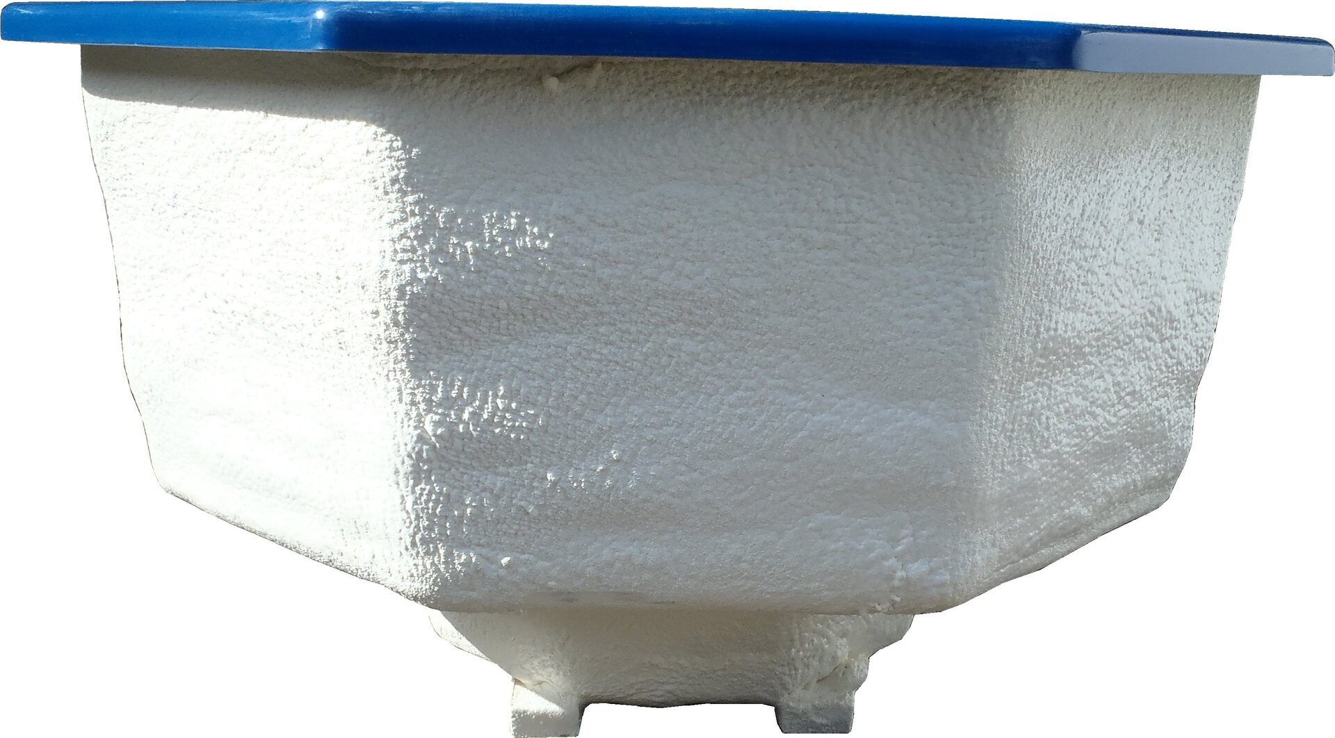 Koriks-Fiiber Kylpytynnyrisetti 1100L lasikuitualtaalla ja uppokamiinalla Polyuretaanieriste 30-50mm