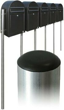 Bobi Postilaatikko Duo Link sinkitty teräs 2kpl