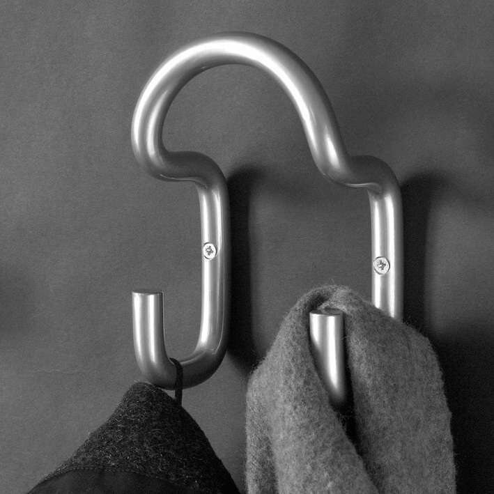 Inno Kaksoiskoukku 302 epoksimaalattu Alumiini