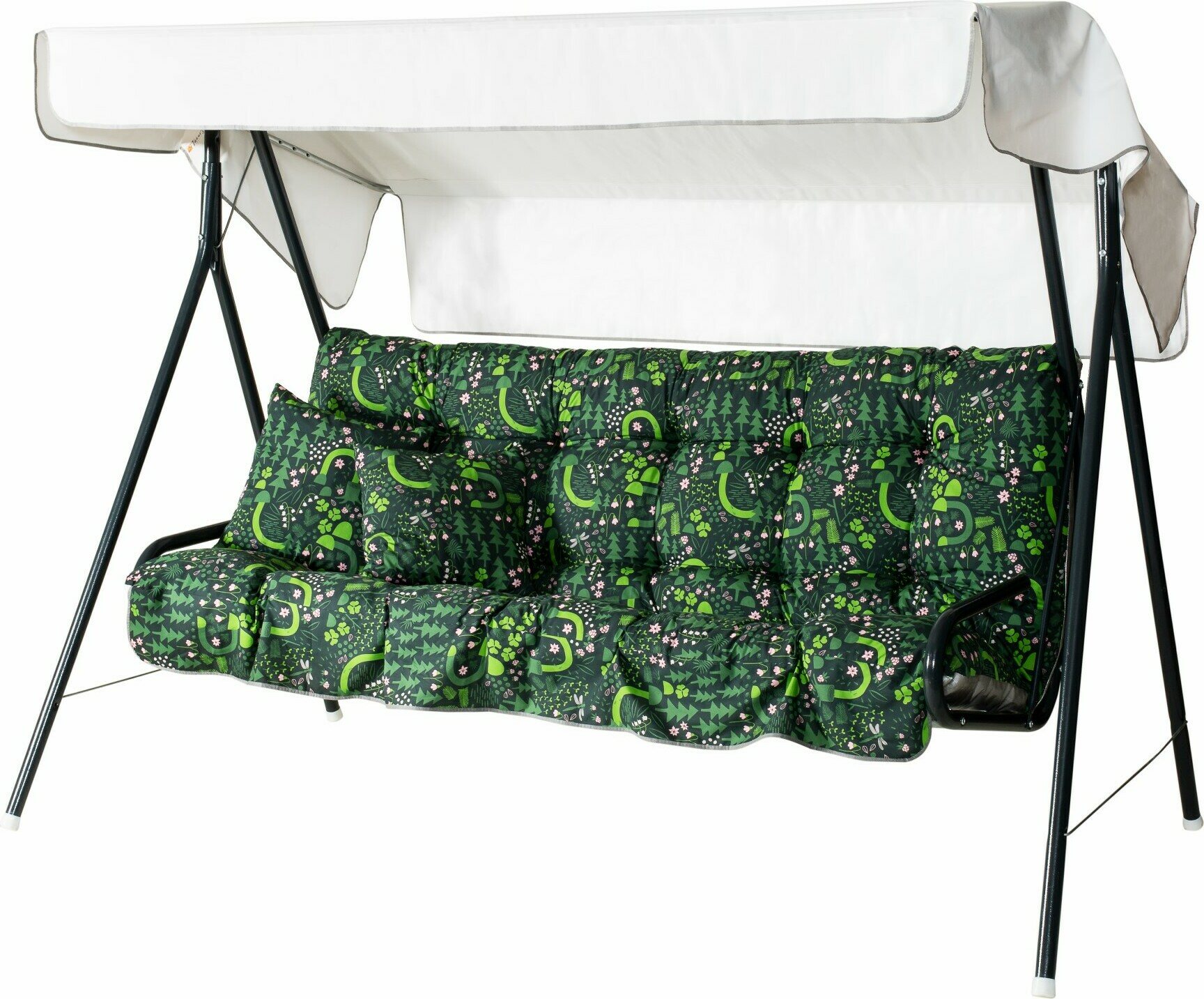 Varax Pihakeinu Suvi 3-h, harmaa runko Tummanvihreä