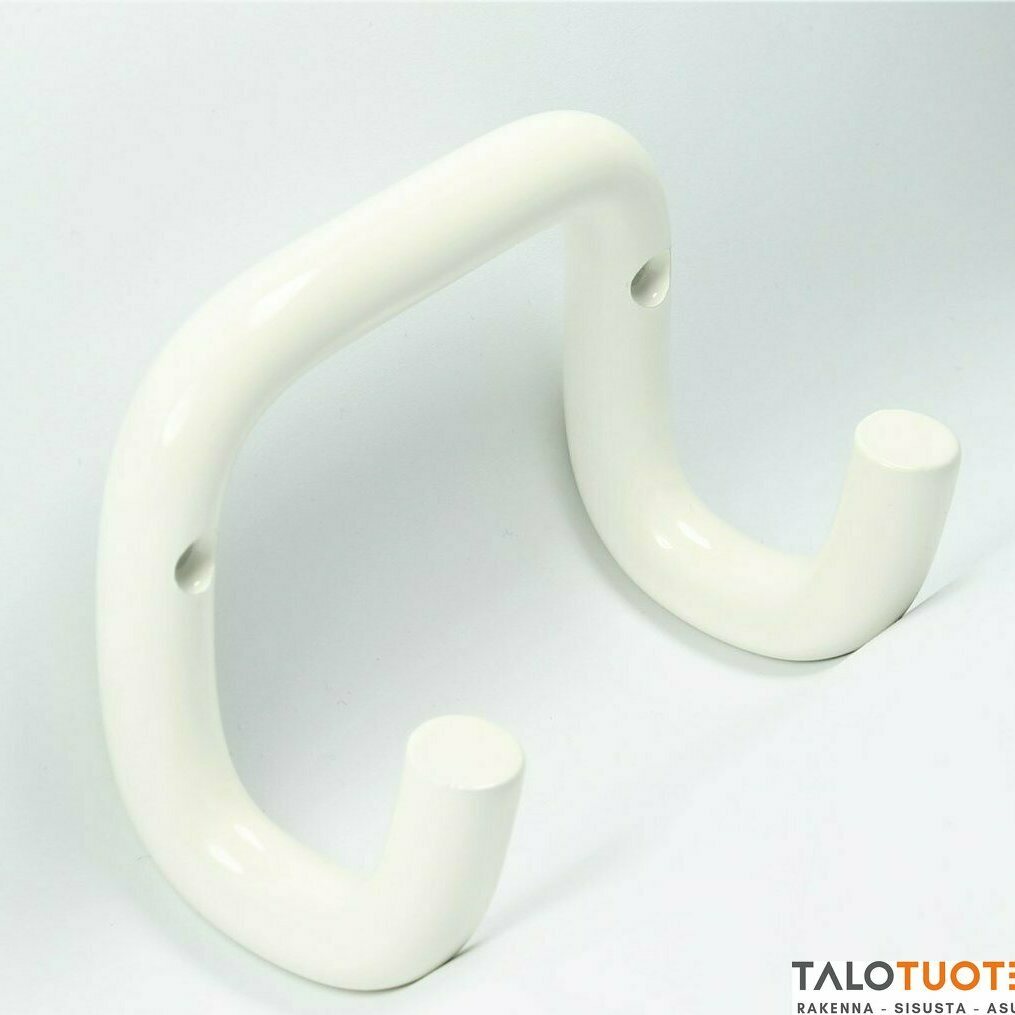 Inno Kaksoiskoukku 303 epoksimaalattu Valkoinen