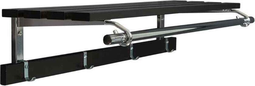 Olikos Naulakot Seinänaulakko Ville 4424 Musta