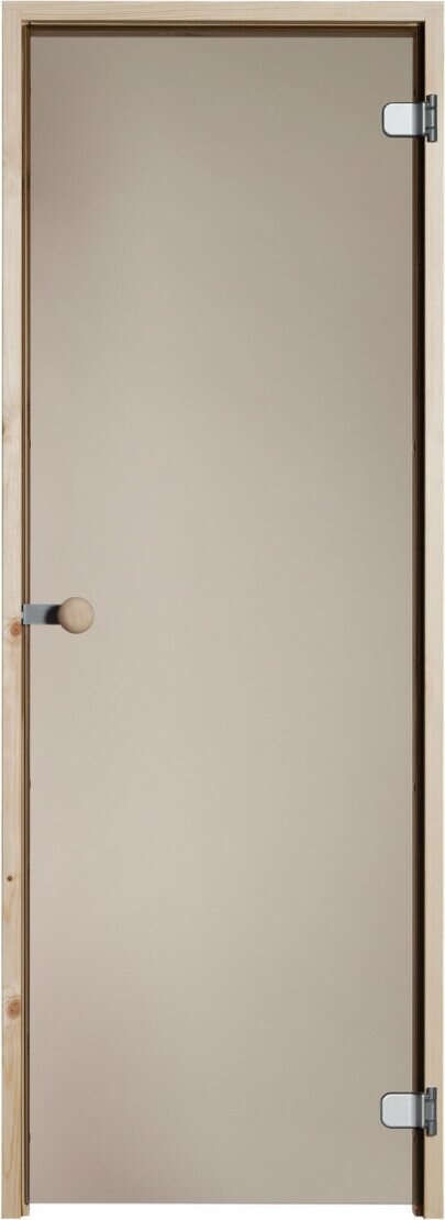 Vihtan Saunan lasiovi Löyly Pronssi lasi Mänty