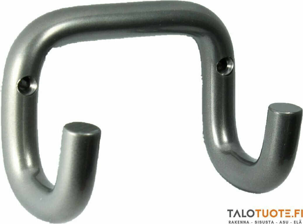 Inno Kaksoiskoukku 303 epoksimaalattu Outlet Harmaa (8 kpl)