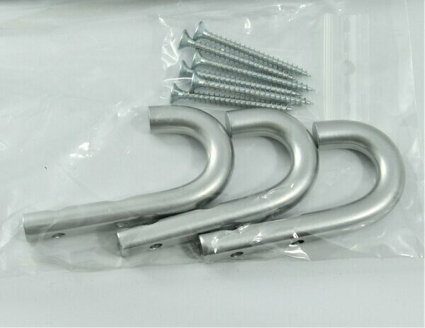 Inno Koukku 315:2 3kpl/pkt OUTLET Alumiini (2 kpl)