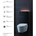 Geberit Seinä-WC asennuslementti Monolith Plus 101cm valkoinen