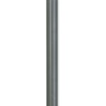 Ensto Valaisinpylväs 50mm 1,5m grafiitinharmaa