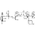 Oras Pesuallashana Optima 2713F Smart bidetta 3V