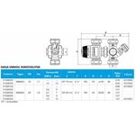 Esbe Syöttösekoitusventtiili VMB423 35-60°C 22mm 10bar