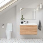 IDO WC-istuin Glow 64 Design-malli Rimfree 2-H