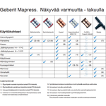 Geberit Puristus T-haara SK Mapress HST 54mm x 1/2"