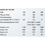 Haato Lämminvesivaraaja HK-300 modul 2/3kW 1/3-V