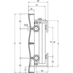 Acalor Käyttövesipatteri Formaterm M2 FE korkeus 200mm, pituus 800mm