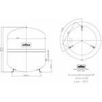Teknocalor Kalvopaisunta-astia Reflex 200 litraa 1,5 bar / rakennepaine 6.0 bar