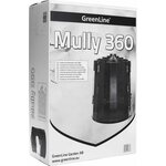 Greenline lämminkomposti mully 360l musta -15c