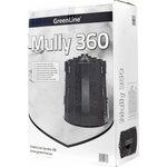 Greenline lämminkomposti mully 360l musta -15c