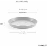 Ecopots AMSTERDAM ALUSLAUTANEN 30CM SINIHARMAA