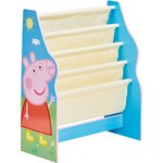 Peppa Pig Pipsa Possu Lasten kirjahyllykkö 4 lokerolla