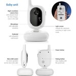 Reer BabyCam Itkuhälytin videokuvalla, langaton, kantavuus 300m