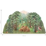 Pastelowe Metsä-sisustustarra 144x80cm