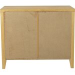 Lipasto CHAMBA 90x45xK75cm 3 laatikolla, puurunko viilutettu, vaaleanruskea