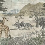 Boråstapeter Tapetti Serengeti 1194