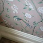 Boråstapeter PARADISE BIRDS - Linnut tapetti rózsaszín