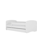 Kocot Kids Babydreams lastensänky säilytyslaatikolla 140x70cm – Formula, valkoinen