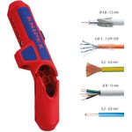 Knipex kuorintatyökalu 0.2-4.0mm2 ergostrip yleiskuorintatyökalu