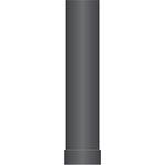 IKI-Kiuas 55 cm poistoputki