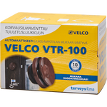 Terveysilma Korvausilmaventtiili Velco VTR-100 ruskea