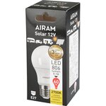 Airam Led lamppu 12V AC/DC A60 2700K E27 806lm
