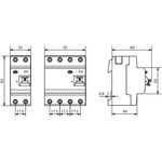 ABB Vikavirtasuojakytkin FH204A-40/0.03 30mA A-tyyppi