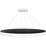 Valaisin Grönlund Kattovalaisin Acoustic Circulo Ø120cm SMD LED 110W 3000K Musta