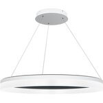 Valaisin Grönlund Kattovalaisin Acoustic Circulo Ø80cm LED 48W 3000K Musta