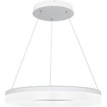 Valaisin Grönlund Kattovalaisin Acoustic Circulo Ø60cm LED 36W 4000K Vaaleanharmaa