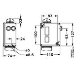 Danfoss Painekytkin RT-200 R3/8 17-5237 0,2-6bar