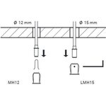 Saas Instruments Valokuituvalaisin Highline Sauna Basic 10W LED 6+1 DIM