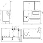 Keskuslämmitysliesi Alfa Term 32kW punainen Правша