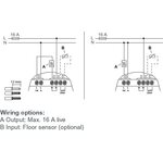 Schneider Electric Yhdistelmätermostaatti Wiser Exxact blanc