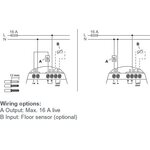 Schneider Electric Yhdistelmätermostaatti Wiser Exxact negro