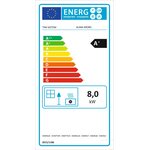 Puuliesi Alma must Vasakukäeline 8kW