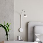 Sessak Lighting Amara 1-os seinävalaisin metallisatiini