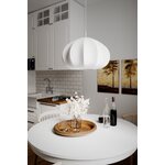 Sessak Lighting Ebba riippuvalaisin Ø50cm valkoinen