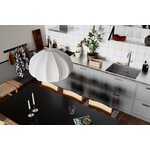 Sessak Lighting Ebba riippuvalaisin Ø60cm valkoinen