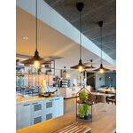 Sessak Lighting Kattovalaisin Jules L musta