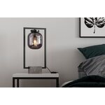 Sessak Lighting Dixton pöytävalaisin Savunharmaa E27 Max. 40W IP20